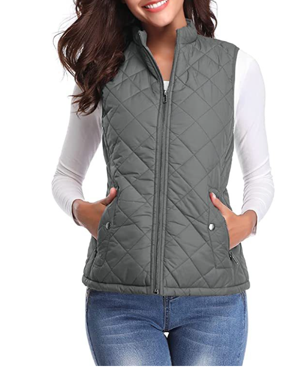 Pippa | Lightly Padded Zip Gilet