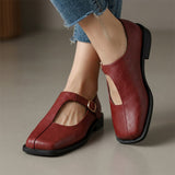 Rosalie | Timeless T-Strap Flats
