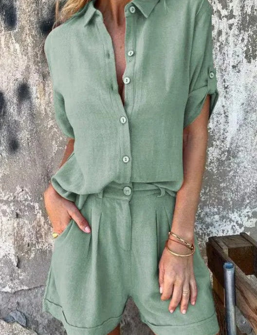 Kate | Airy Button-Up Set