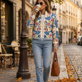Barbara | Botanical Floral Pattern Cardigan