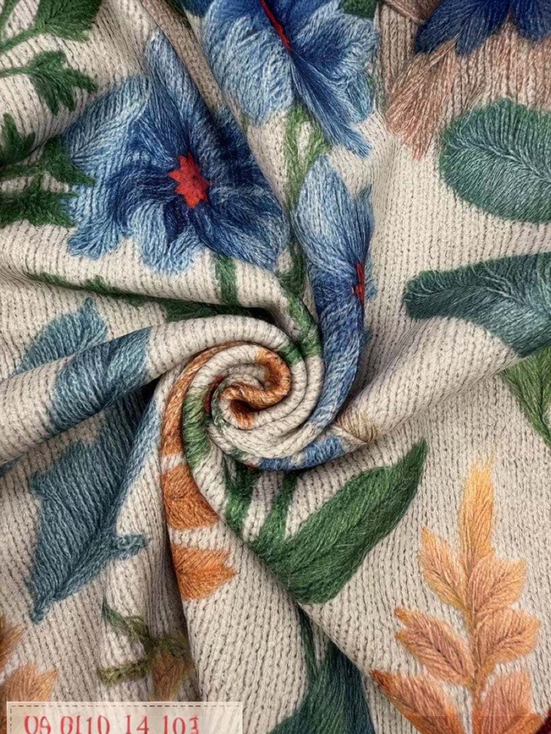 Barbara | Botanical Floral Pattern Cardigan