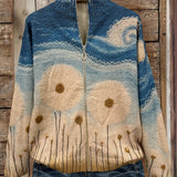 Rosamund | Dandelion Pattern Cardigan