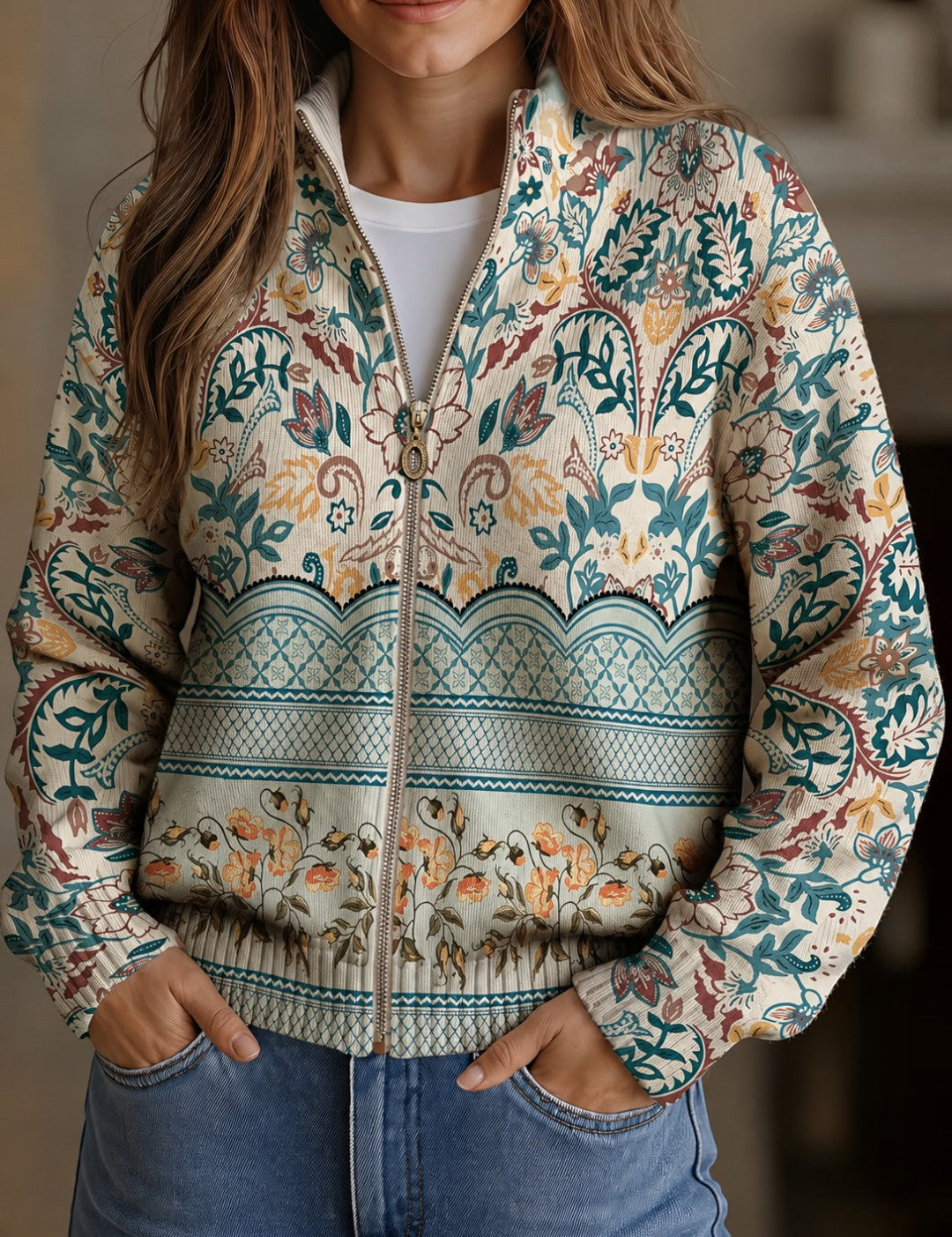 Gillian | Floral Cardigan