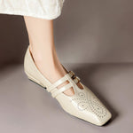 Maisie | Double-Strap Brogue Mary Jane Shoe