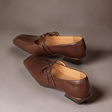 Maisie | Double-Strap Brogue Mary Jane Shoe