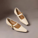 Amy | Panelled Mary Jane Heels