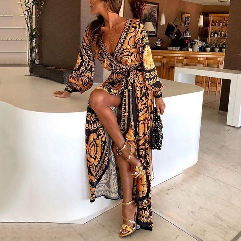 Esther | Printed Boho Summer Dress